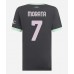 Maillot de foot AC Milan Alvaro Morata #7 Troisième vêtements Femmes 2024-25 Manches Courtes